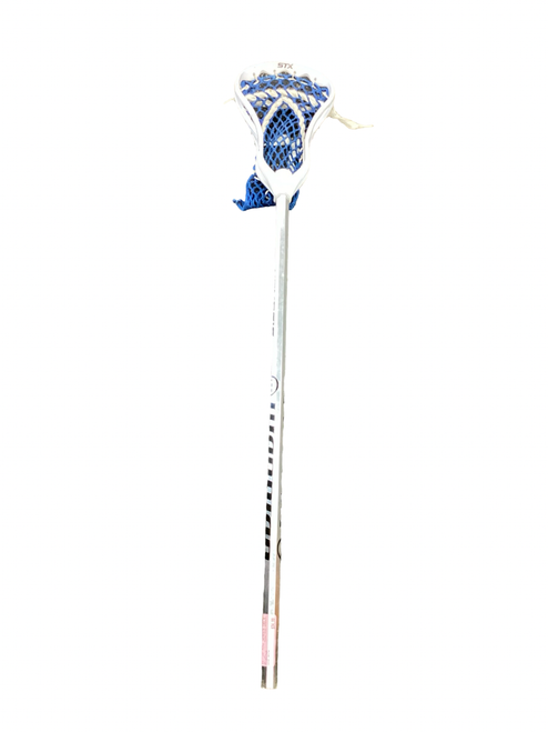 Vist Large View of Product Image Which is Used Warrior MINI NEMESIS Jr Atk/Mid Complete Stick White