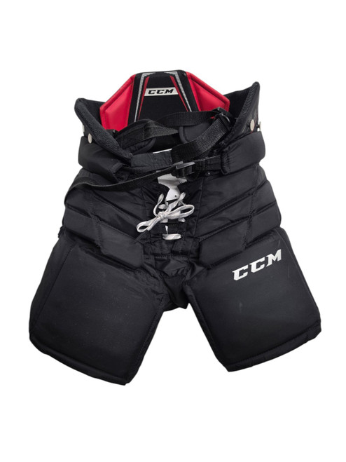 Vist Large View of Product Image Which is Used CCM 1.5 Junior Goalie Pants Black Medium