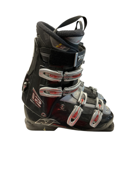 Vist Large View of Product Image Which is Used Nordica EASY MOVE 12 Mens DH Ski Boot Black 275 MP - M09.5 - W10.5