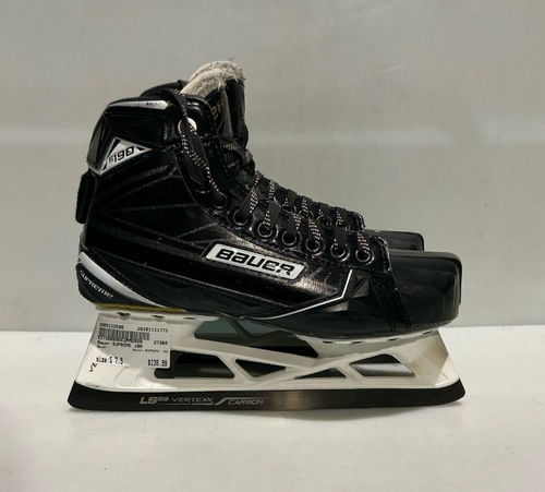 Vist Large View of Product Image Which is Used Bauer SUPREME 190 Senior Goalie Skate Senior 7.5