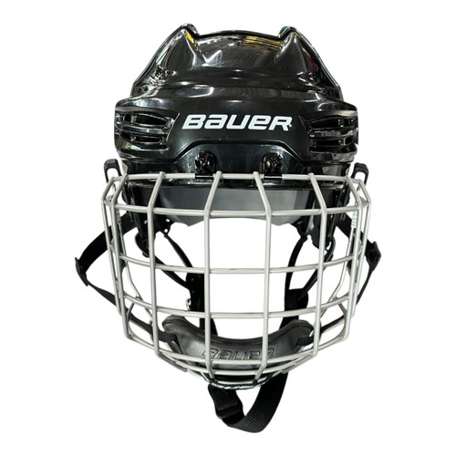 Vist Large View of Product Image Which is Used Bauer IMS 5.0 S Helmet Cage Combo Black SM