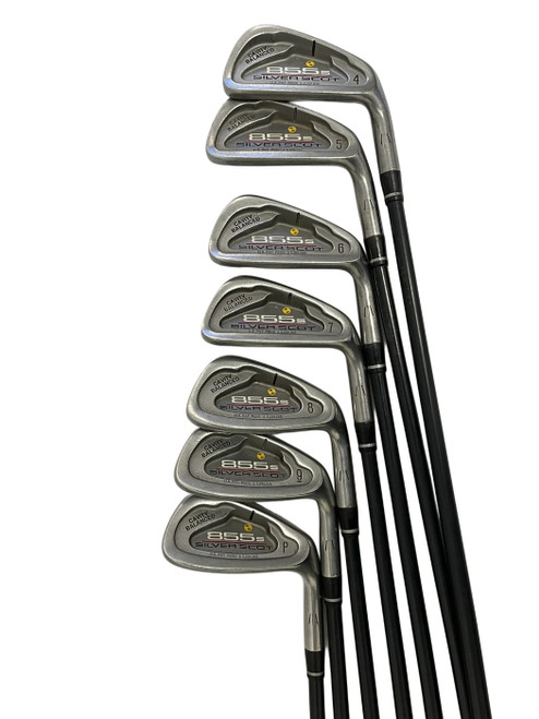 Vist Large View of Product Image Which is Used Tommy Armour 855S Silver Scot Mens 4-PW RH Iron Set 