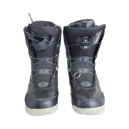 Vist Large View of Product Image Which is Used K2 RAIDER BOA BOOTS 12 Mens Snowboard Boots Black Senior 12