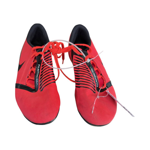 Vist Large View of Product Image Which is Used Nike PHANTOM CLEATS 5 Soccer Cleats Red Junior 05