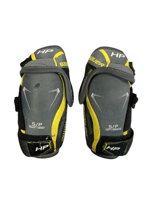 Vist Large View of Product Image Which is Used Bauer SUP HP Junior Elbow Pads SM