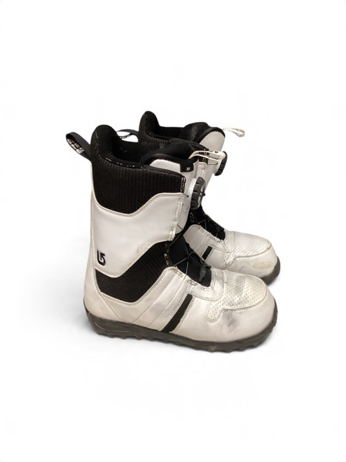 Vist Large View of Product Image Which is Used Burton JET Mens Snowboard Boots White Senior 10