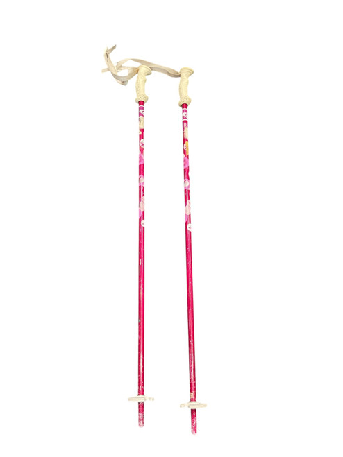 Vist Large View of Product Image Which is Used Roxy DH POLES 85CM Girls DH Ski Pole Pink 85 cm / 34 in