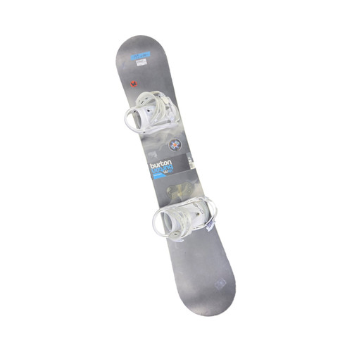Vist Large View of Product Image Which is Used Burton LTR 155 WIDE/540 BINDINGS Mens Board/Bindings Grey 155 cm