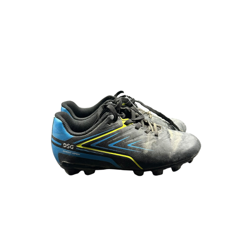 Vist Large View of Product Image Which is Used Dsg Soccer Cleats Black Youth 12.0