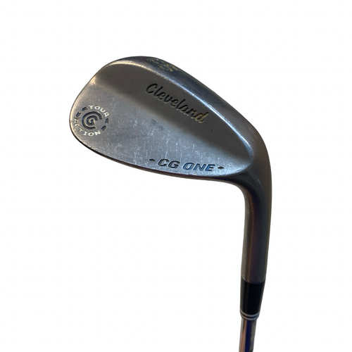 Vist Large View of Product Image Which is Used Cleveland CG ONE TOUR ACTION Golf Wedge Mens RH 60 Degree