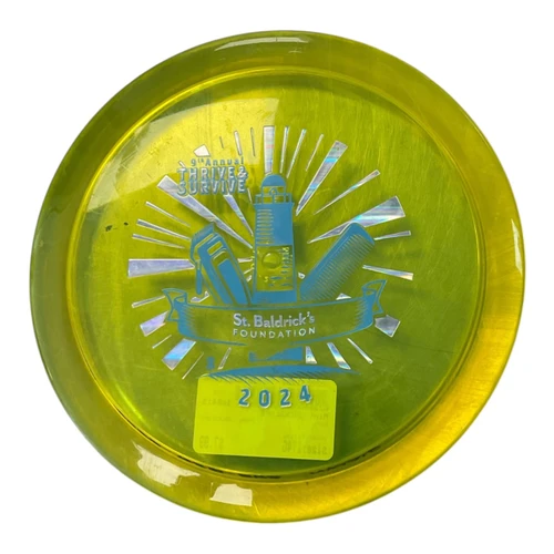 Vist Large View of Product Image Which is Used Mint JACKALOPE Disc Golf Driver Yellow 174g