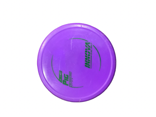 Vist Large View of Product Image Which is Used Innova R-PRO PIG Disc Golf Mid Range Purple