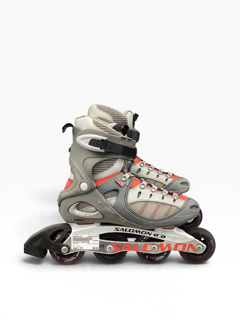 Vist Large View of Product Image Which is Used Salomon ENERGYZER Senior Rec Fitness Skates Grey Senior 9.5