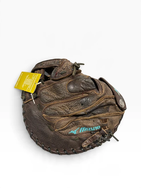Vist Large View of Product Image Which is Used Mizuno FASTPITCH CATCHERS MITT BB/SB Catchers RH Throw Brown 34"