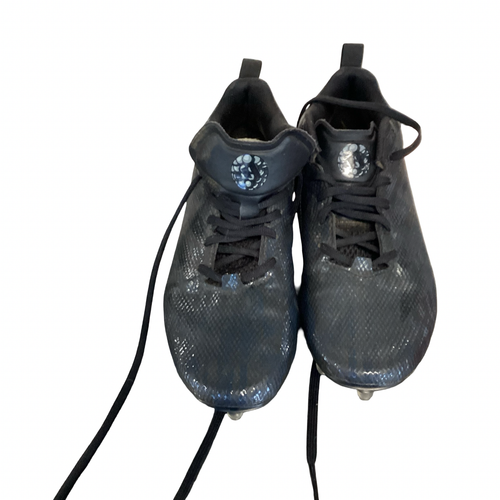 Vist Large View of Product Image Which is Used Adidas Soccer Cleats Black Senior 5