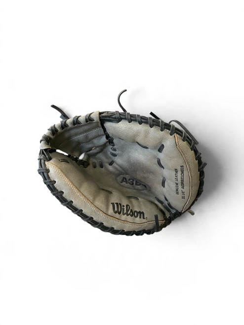 Vist Large View of Product Image Which is Used Wilson A360 BB/SB Catchers RH Throw Black 31 1/2"