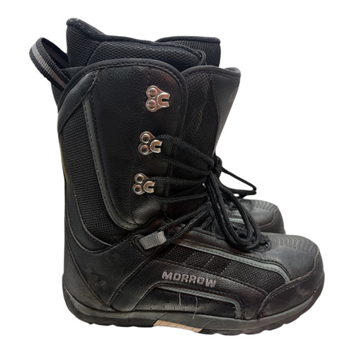 Vist Large View of Product Image Which is Used Morrow BLACK Mens Snowboard Boots Black Senior 7