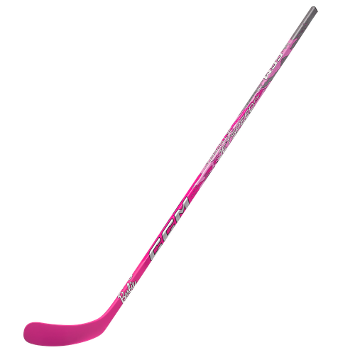Vist Large View of Product Image Which is CCM Barbie Jetspeed FTW Hockey Stick, Pink