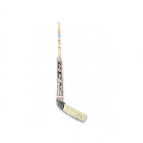 Vist Large View of Product Image Which is Used CCM Retro 550 Senior Goalie Stick 27", full view
