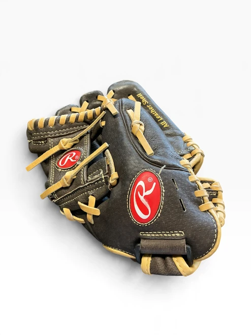 Vist Large View of Product Image Which is Used Rawlings HIGHTLIGHT BB/SB Glove RH Throw Brown 10 1/2"