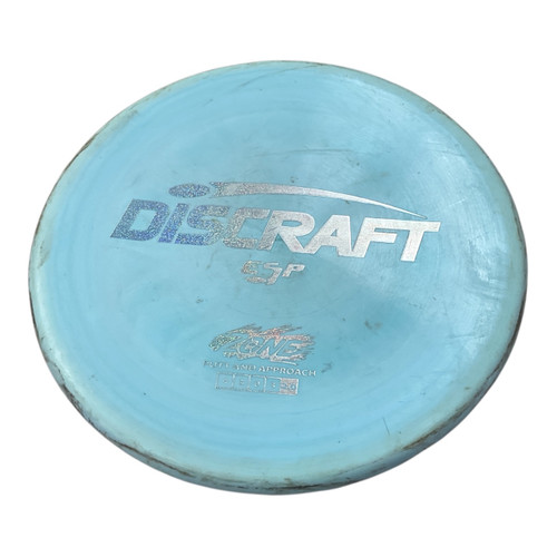 Vist Large View of Product Image Which is Used Discraft ESP ZONE Disc Golf Mid Range Turquoise
