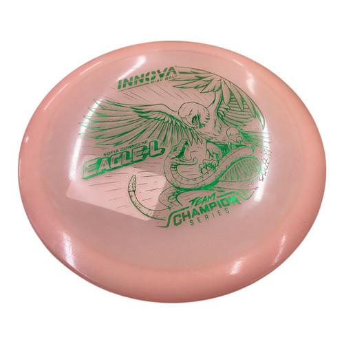 Vist Large View of Product Image Which is Used Innova EAGLE L Disc Golf Driver Orange
