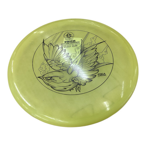 Vist Large View of Product Image Which is Used STOKELY FINCH 1ST RUN Disc Golf Putter Yellow