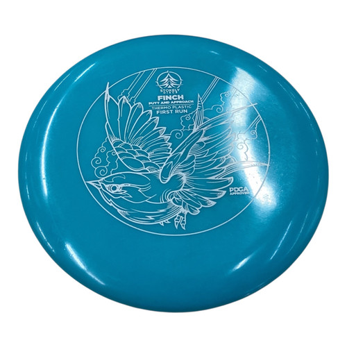 Vist Large View of Product Image Which is Used STOKELY FINCH 1ST RUN Disc Golf Putter Navy Blue