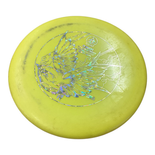 Vist Large View of Product Image Which is Used STOKELY FINCH 1ST RUN Disc Golf Putter Yellow