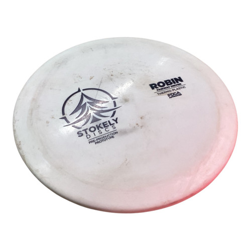Vist Large View of Product Image Which is Used STOCKELY THERMO ROBIN Disc Golf Driver White