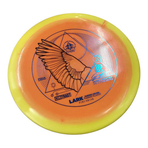 Vist Large View of Product Image Which is Used STOKLEY PEREGRINE 1ST RUN Disc Golf Driver Pink