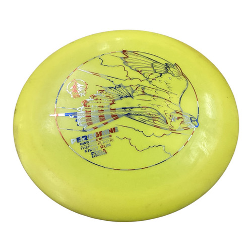 Vist Large View of Product Image Which is Used STOKLEY PEREGRINE 1ST RUN Disc Golf Driver Yellow