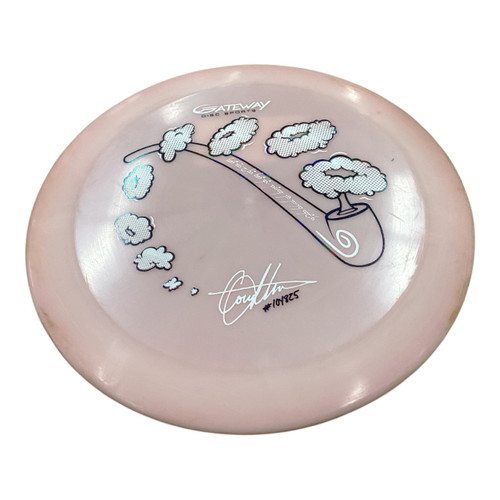 Vist Large View of Product Image Which is Used Gateway CORY FOLKINS DRIVER Disc Golf Driver Pink