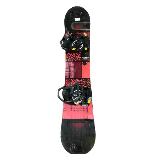 Vist Large View of Product Image Which is Used Ride COMPACT W/ROSSIGNOL REPLY Womens Board/Bindings Red 150 cm