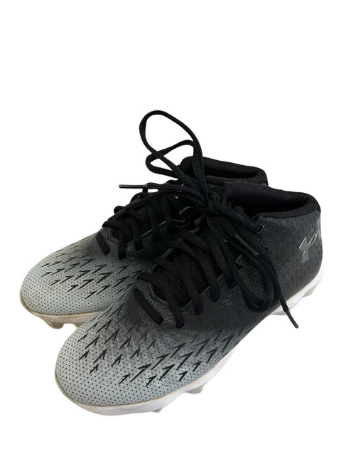 Vist Large View of Product Image Which is Used Under Armour Spotlight Franchise Jr 3.5 FB Cleats