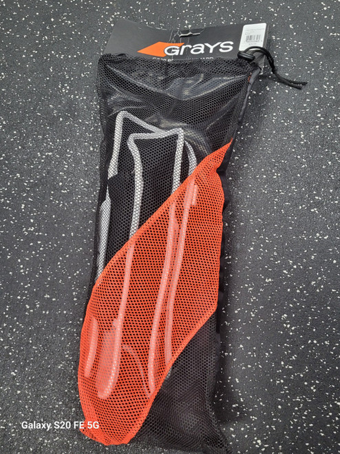 Vist Large View of Product Image Which is Used Grays G700 PRO FH Shin Guards White 11 1/2"