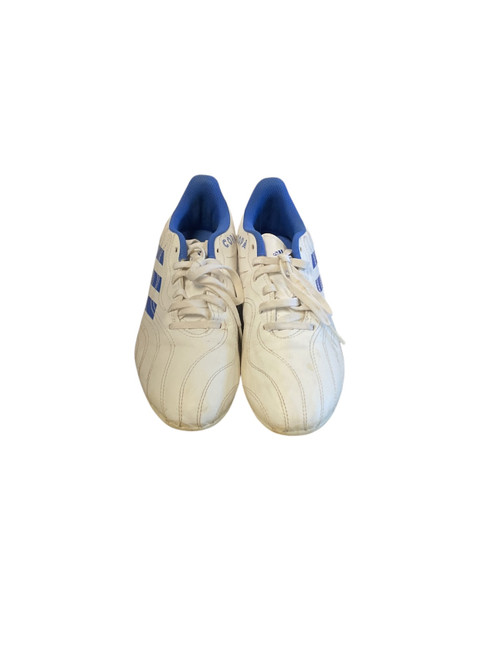 Vist Large View of Product Image Which is Used Adidas Soccer Cleats White Junior 06