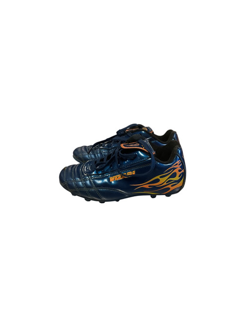 Vist Large View of Product Image Which is Used Vizari Soccer Cleats Navy Blue Youth 13.0