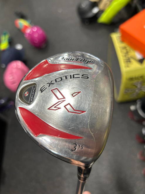 Vist Large View of Product Image Which is Used Tour Edge EXOTICS X 3 Mens Fairway Wood RH 3 Wood