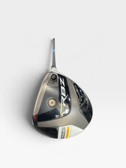 Vist Large View of Product Image Which is Used TaylorMade RBZ Tour Driver 9° RH Stiff Graphite, bottom / sole view