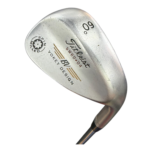 Vist Large View of Product Image Which is Used Titleist VOKEY SPIN MILLED Golf Wedge Mens RH 60 Degree