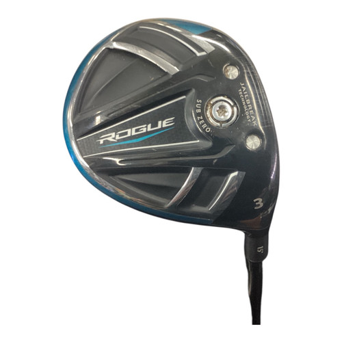 Vist Large View of Product Image Which is Used Callaway ROGUE Mens Fairway Wood RH 3 Wood