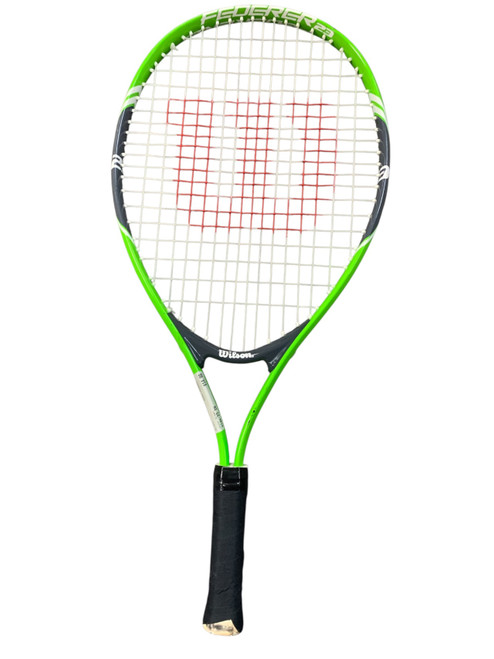 Vist Large View of Product Image Which is Used Wilson FEDERER 23 Junior Tennis Racquet Green 23"