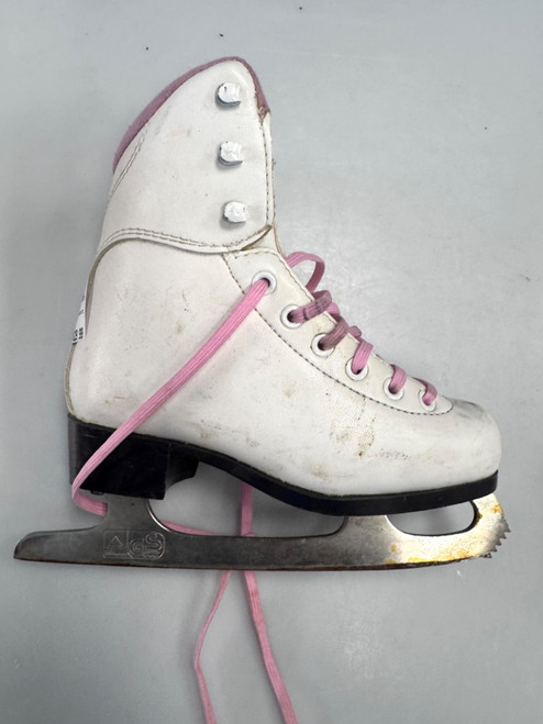 Vist Large View of Product Image Which is Used Jackson SOFT SKATE Girls Figure Skate White Youth 12.0