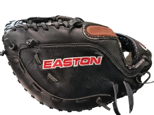 Vist Large View of Product Image Which is Used Easton R301 1ST BASE GLV First Base RH Throw Black 12"