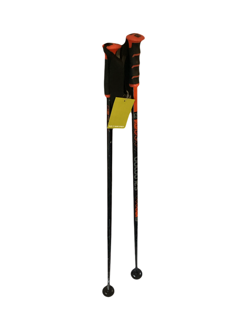 Vist Large View of Product Image Which is Used Salomon ARCTIC S3 Mens DH Ski Pole Black 115 cm / 46 in