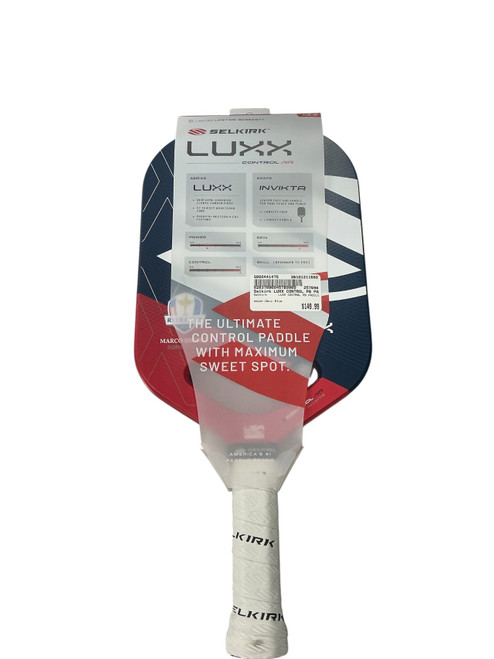 Vist Large View of Product Image Which is Used Selkirk LUXX CONTROL PB PADDLE Pickleball Racquet Navy Blue
