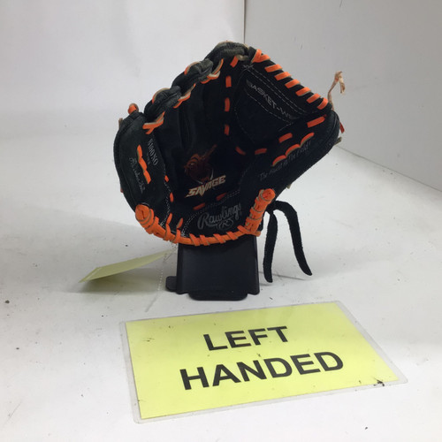Vist Large View of Product Image Which is Used Rawlings SAVAGE 10 IN LHT BB/SB GLOVE BB/SB Glove LH Throw Black 10"