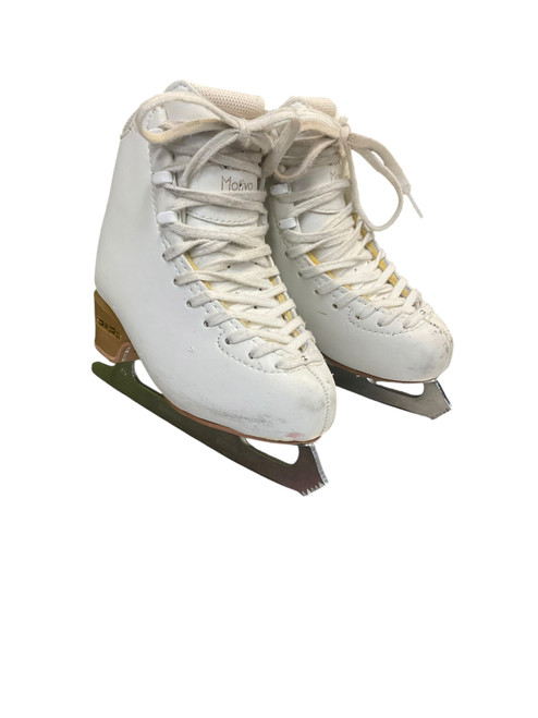Vist Large View of Product Image Which is Used EDEA MOTIVO Girls Figure Skate White Junior 02