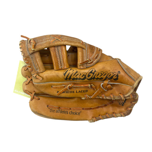 Vist Large View of Product Image Which is Used MacGregor MG55F BB/SB Glove LH Throw Tan 13"